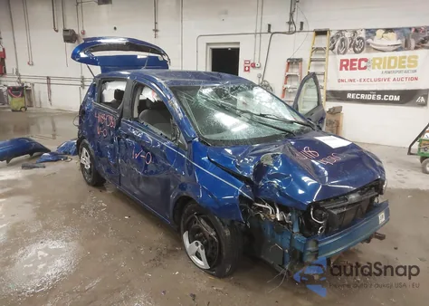 2013 Chevrolet Sonic Ls Auto из США, поврежденный, VIN 1G1JA6SHXD4176715